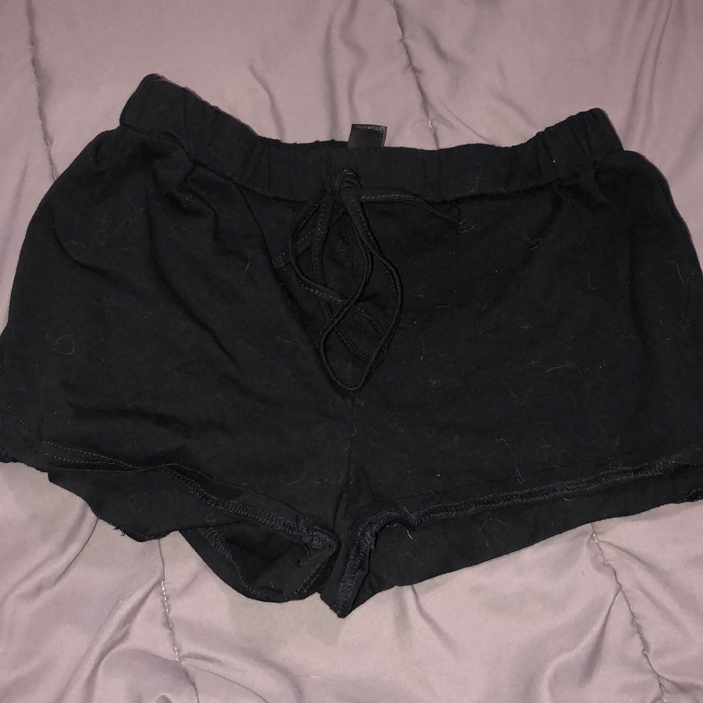 Black shorts